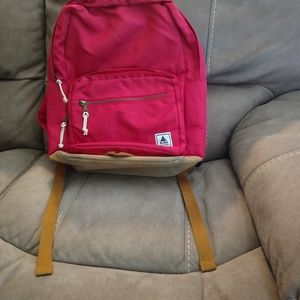 Pink back pack